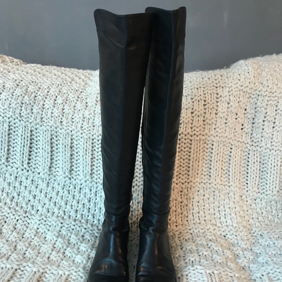Stuart Weitzman 5050 over the knee boots - Picture 3 of 7